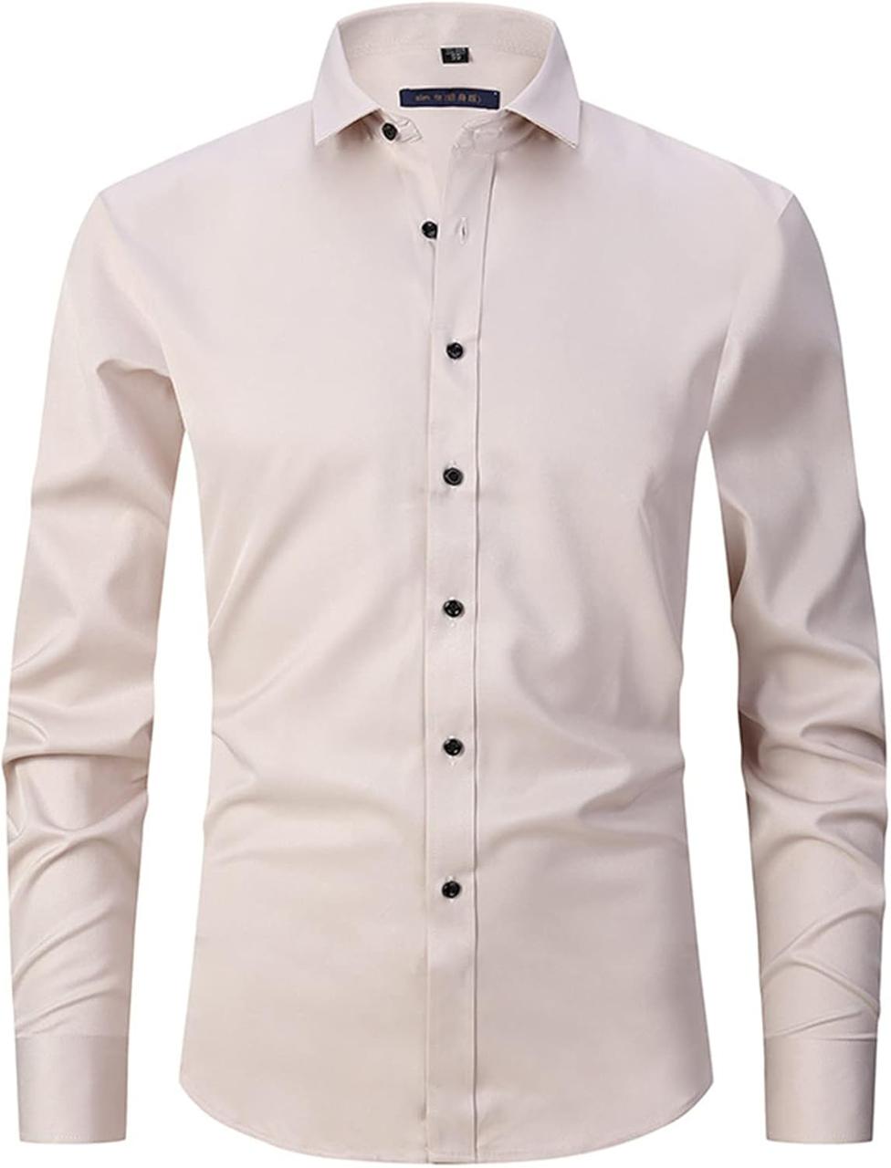VSA Clothing Article 9017 Beige Shirt Full Sleeves