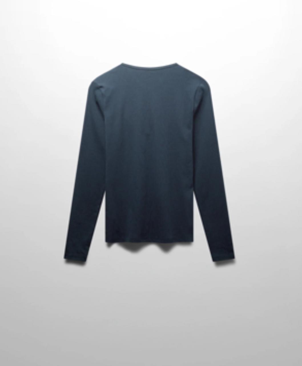 VSA Clothing Article 9020 Full Sleeves Deep Navy Tee